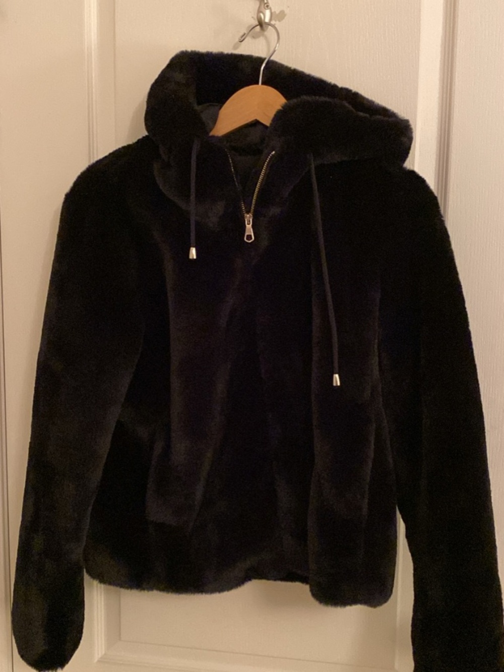 Faux fur coat